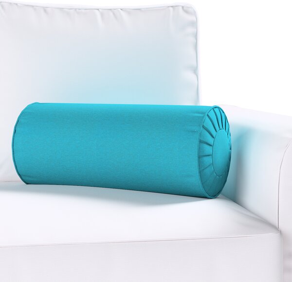 Bolster cushion with pleats