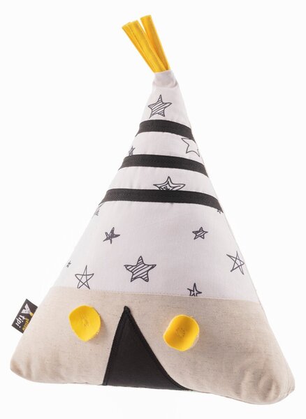 Yellow Tipi pillow