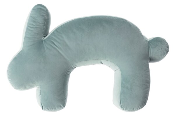 Velvet Bunny mint nursing pillow