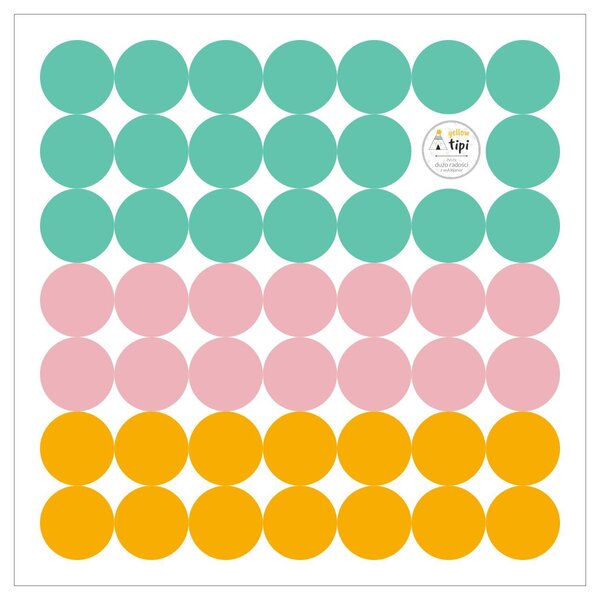 Mini Dots happy tone sticker set