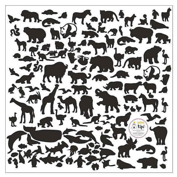 World Animals Black