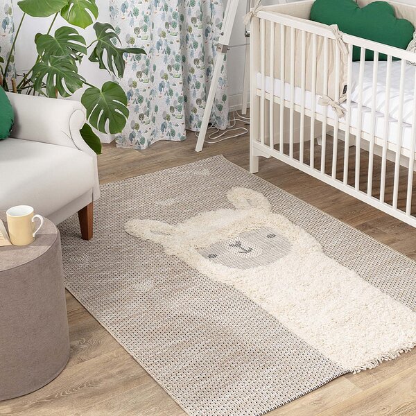 Lovely Llama rug 120x170cm