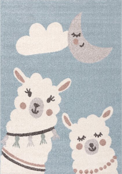 Cute llama rug 160x230cm