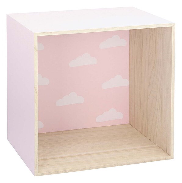 Box pink shelf 35cm