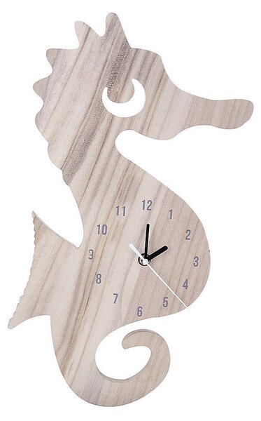 Seahorse clock