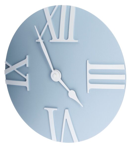 Retro light blue clock