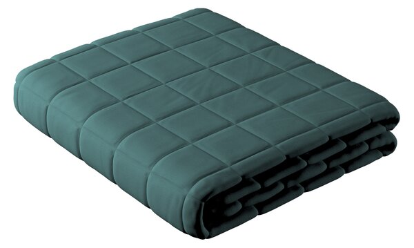 Check quilted throw