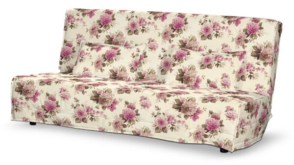 Floor length quilted Beddinge sofa bed cover