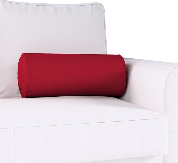 Bolster cushion with pleats