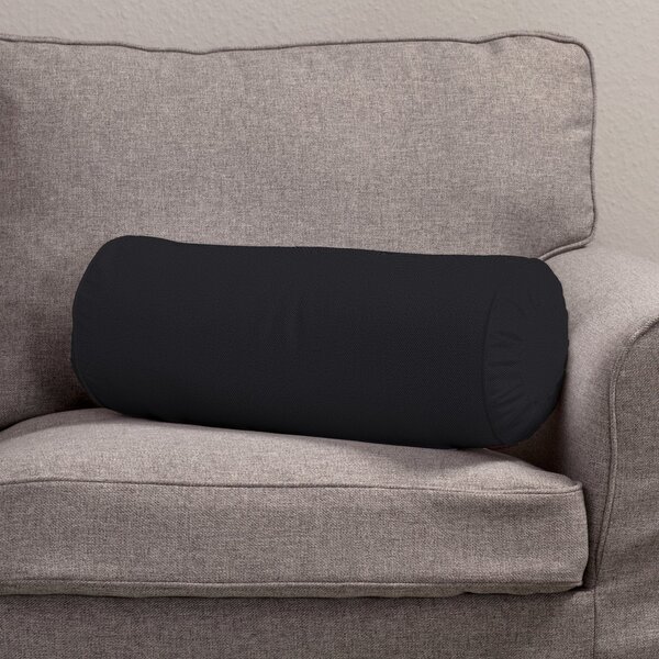 Bolster cushion with pleats