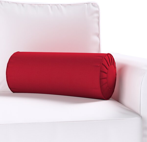 Bolster cushion with pleats