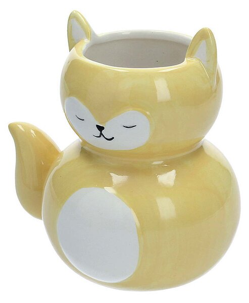 Yellow cat container