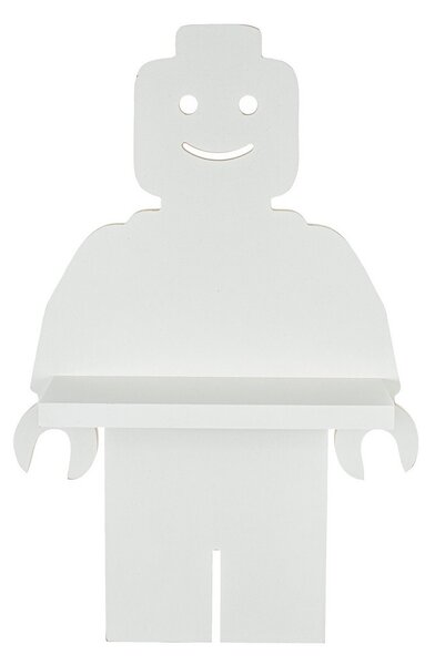 Smiling brick man shelf 33x14x50cm