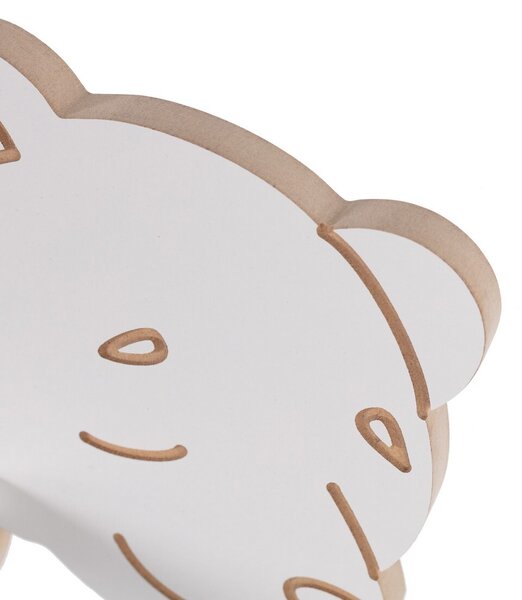 Shelf Sleeping Bear 48x14x25cm