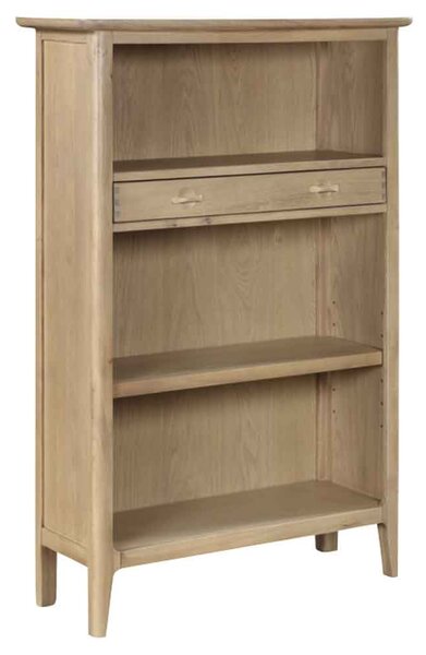 Petaluma Wooden Bookcase With 3 Shelves - Oak