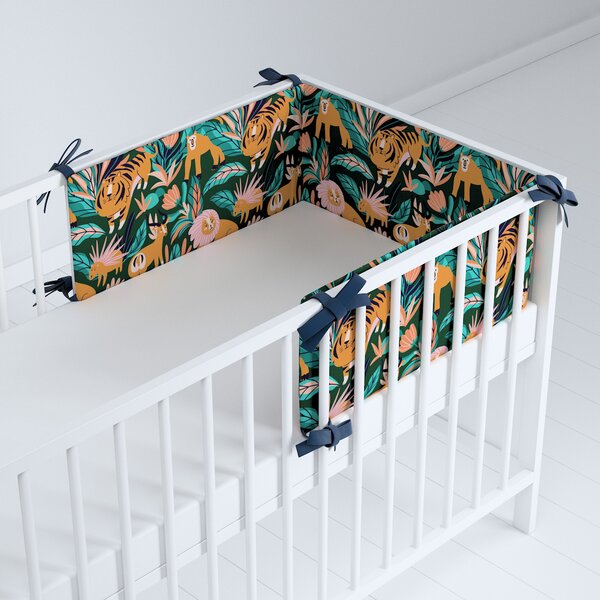 Crib rail cover