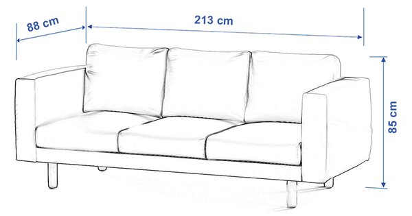 Norsborg 3-seat sofa cover