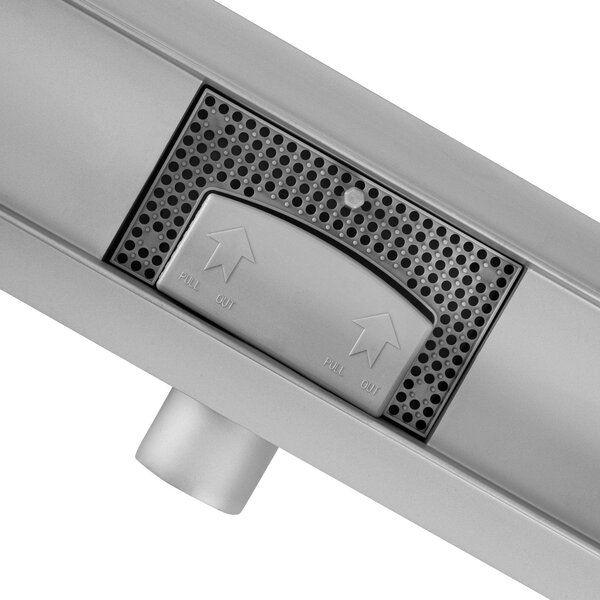 Linear drainage Rea Neox BRUSH NICKEL 60