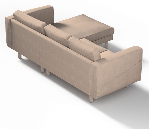 Norsborg 3-seat sofa with chaise longue cover