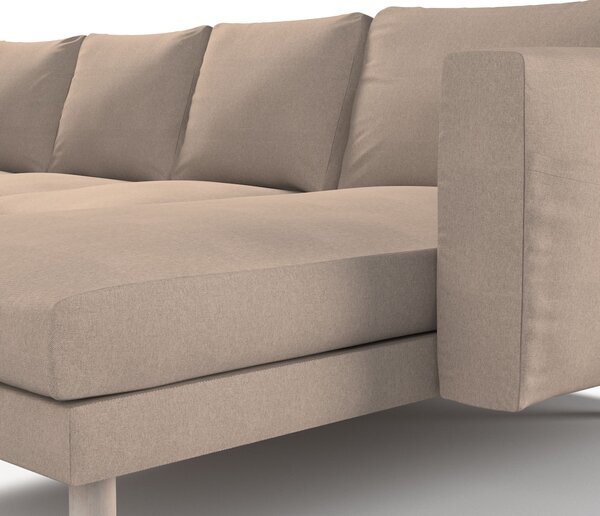 Norsborg 4-seat sofa with chaise longue cover