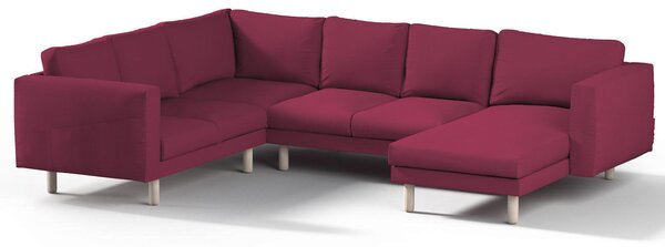 Norsborg 5-seat corner sofa with chaise longue cover