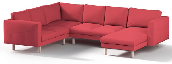 Norsborg 5-seat corner sofa with chaise longue cover