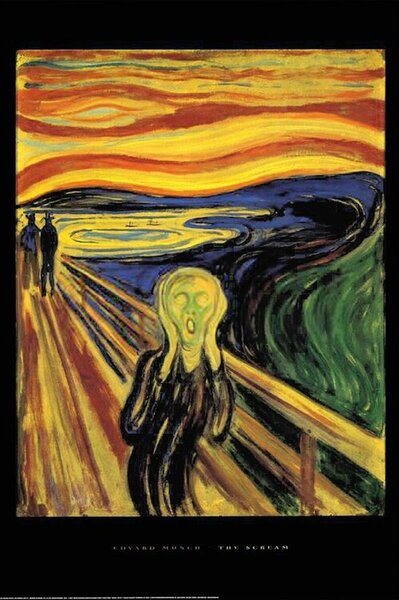 Poster Edvard Munch - Scream