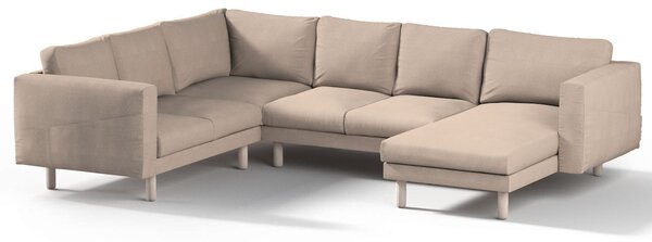 Norsborg 5-seat corner sofa with chaise longue cover