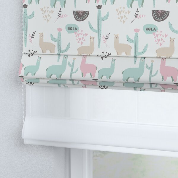 Voile and fabric roman blind (DUO II)