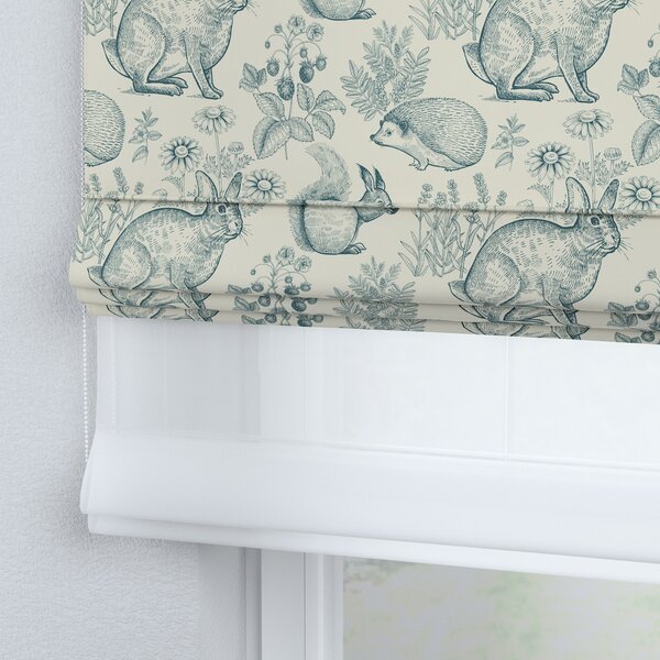 Voile and fabric roman blind (DUO II)