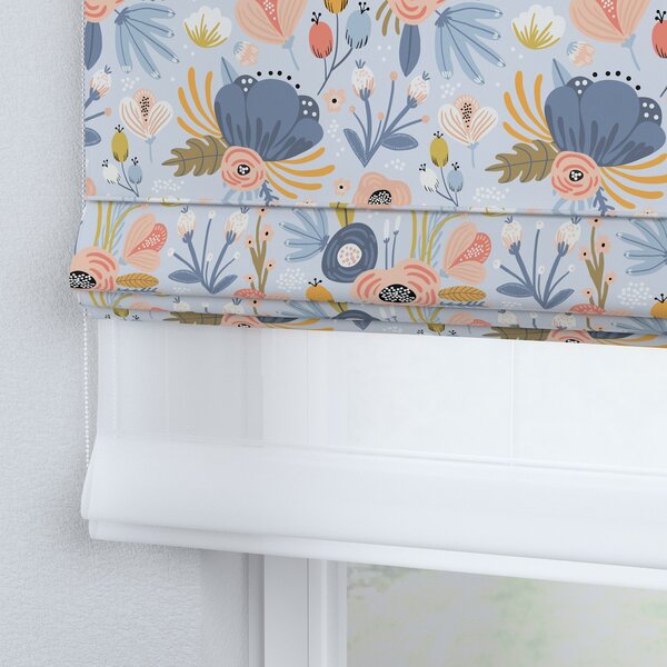 Voile and fabric roman blind (DUO II)