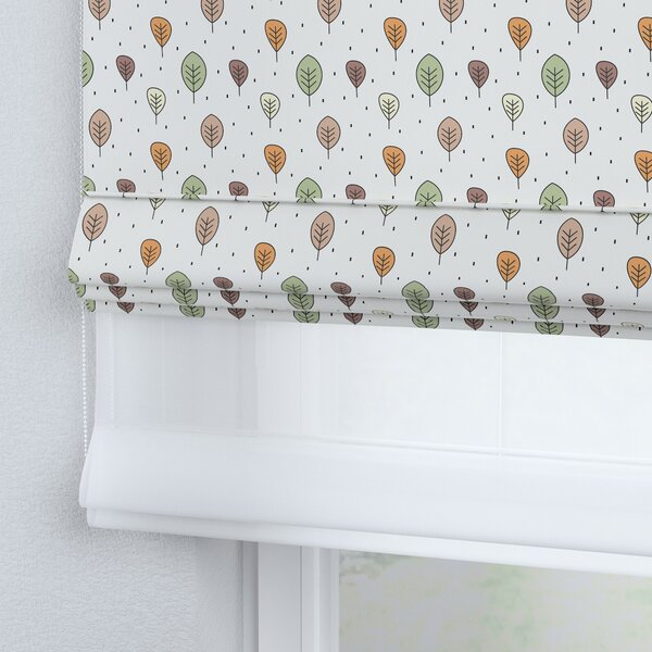 Voile and fabric roman blind (DUO II)