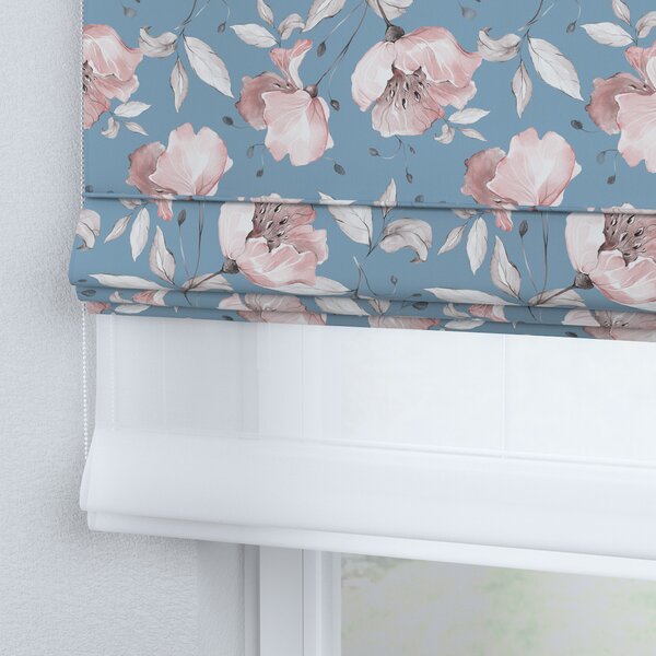 Voile and fabric roman blind (DUO II)