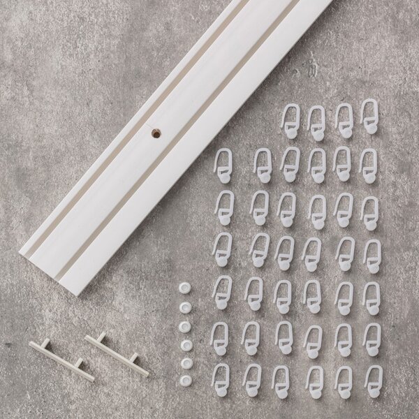 Complete Duo Curtain Track Set (150 cm/59 inches)