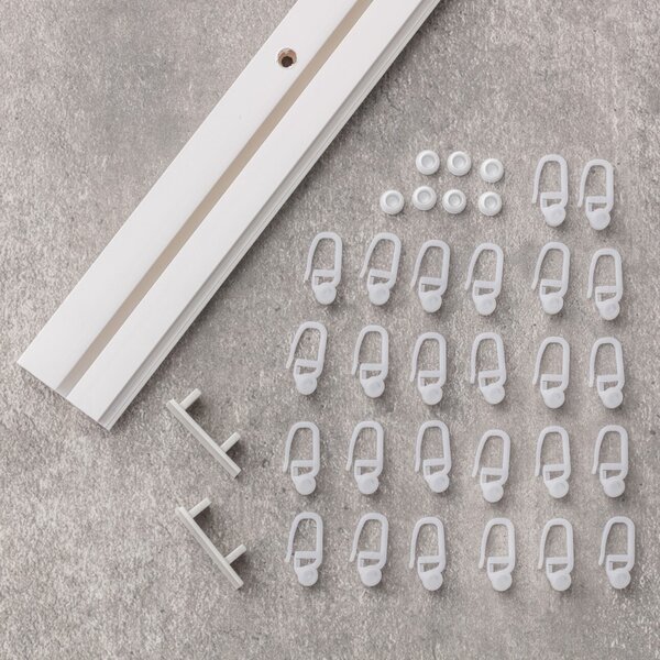 Complete Curtain Track Set (180 cm/71 inches)