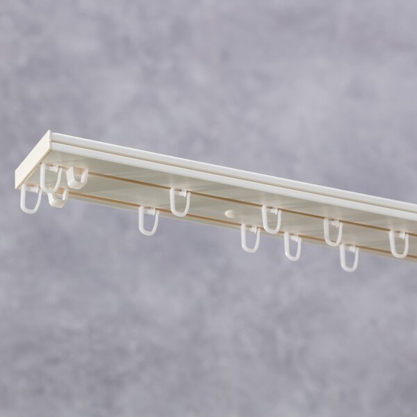 Complete Duo Curtain Track Set (180 cm/71 inches)