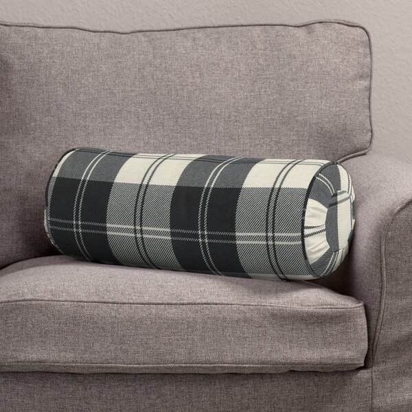 Bolster cushion with pleats