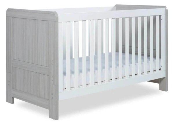 Ickle Bubba Pembrey Cot Bed Ash Grey - Without Mattress