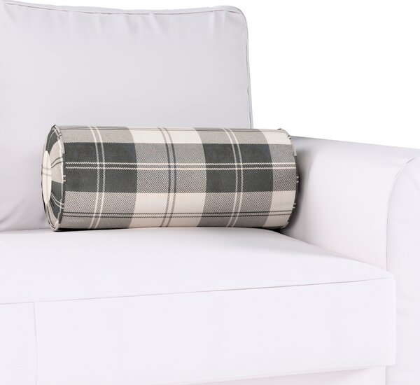 Bolster cushion with pleats