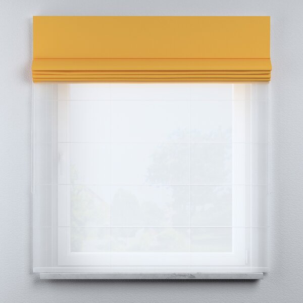 Voile and fabric roman blind (DUO II)