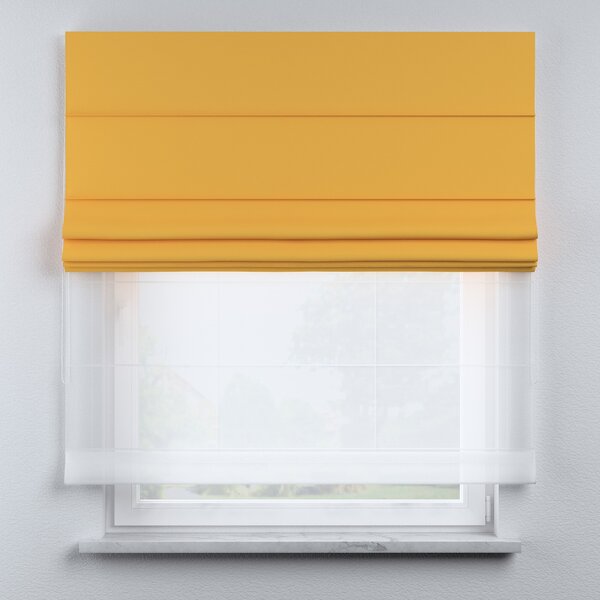 Voile and fabric roman blind (DUO II)