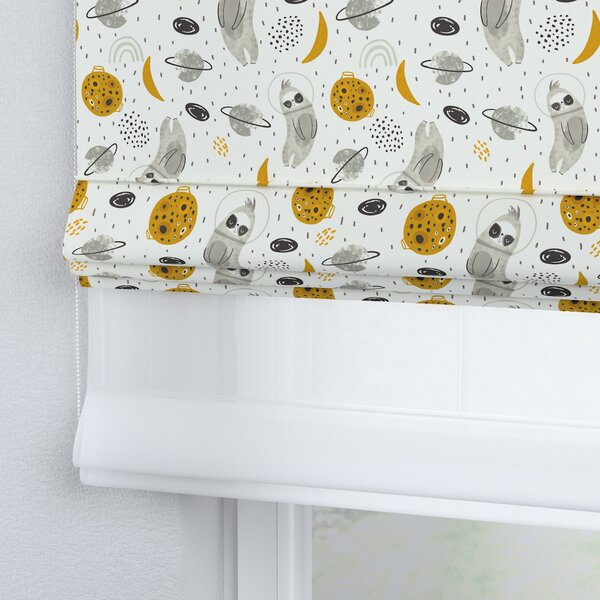 Voile and fabric roman blind (DUO II)