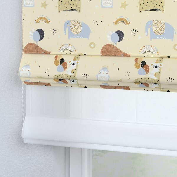 Voile and fabric roman blind (DUO II)