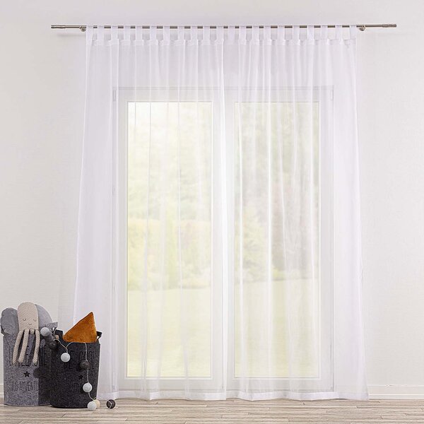 Tab top voile/net curtains