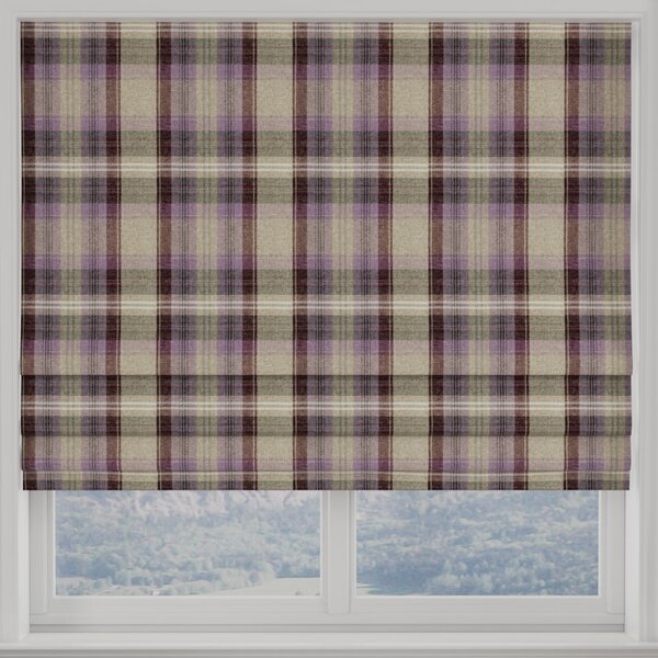 Mull Made To Measure Roman Blind Heather