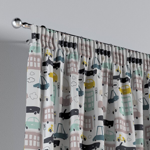 Pencil pleat curtains
