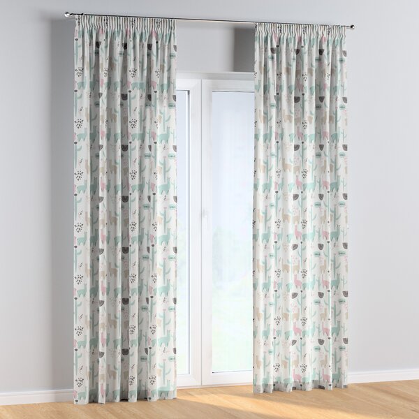 Pencil pleat curtains