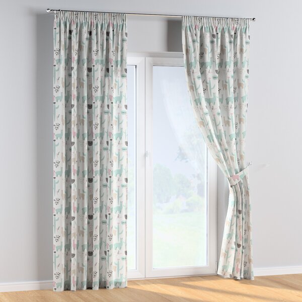 Pencil pleat curtains