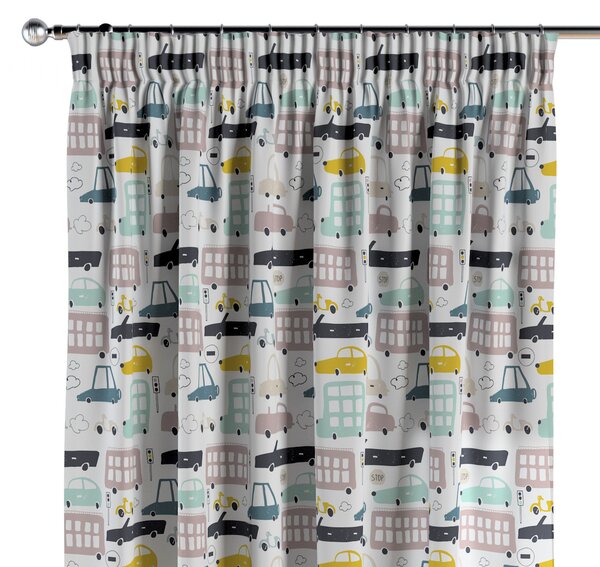Pencil pleat curtains