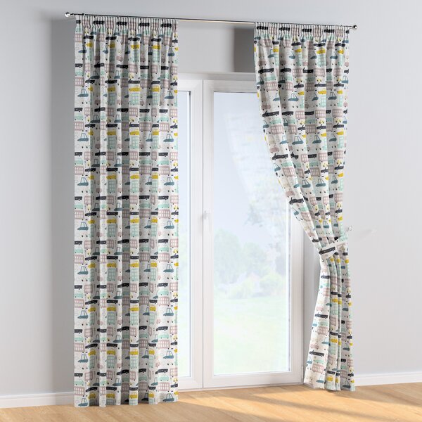 Pencil pleat curtains
